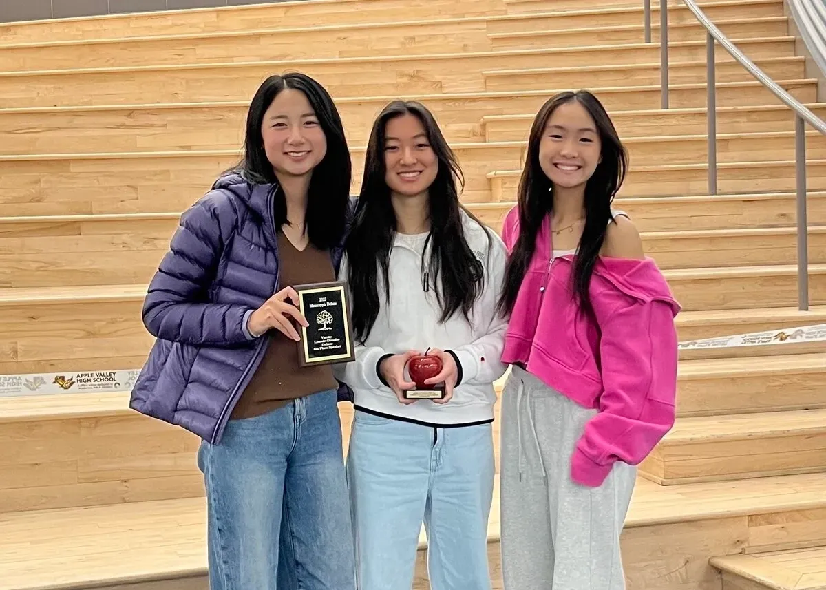 CME students at Apple Valley tournament