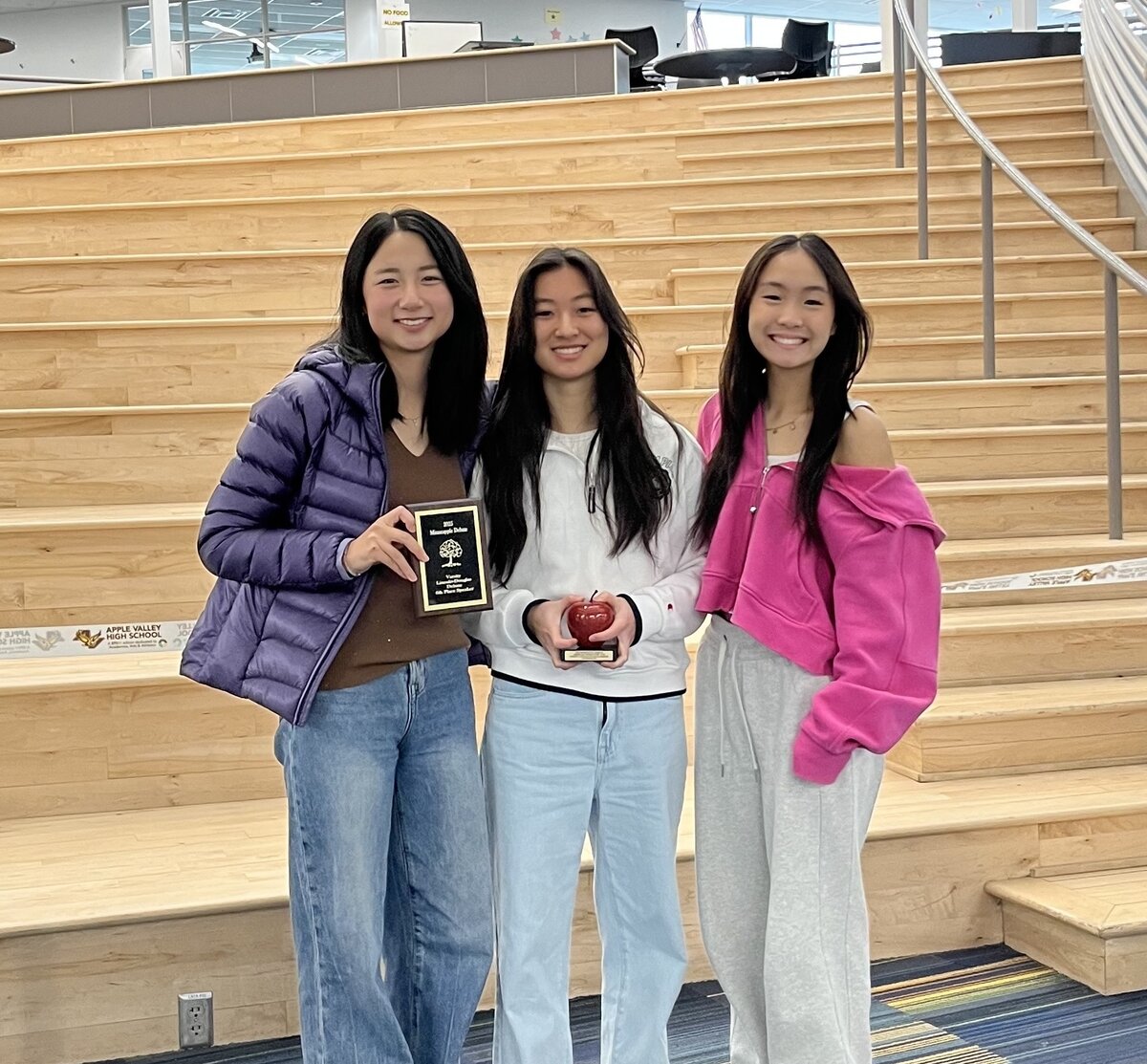 CME students at Apple Valley tournament